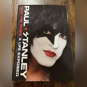 KISS Paul Stanley Face The Music A Life Exposed Hard Cover Book